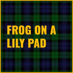 Frog On A Lily Pad Tab